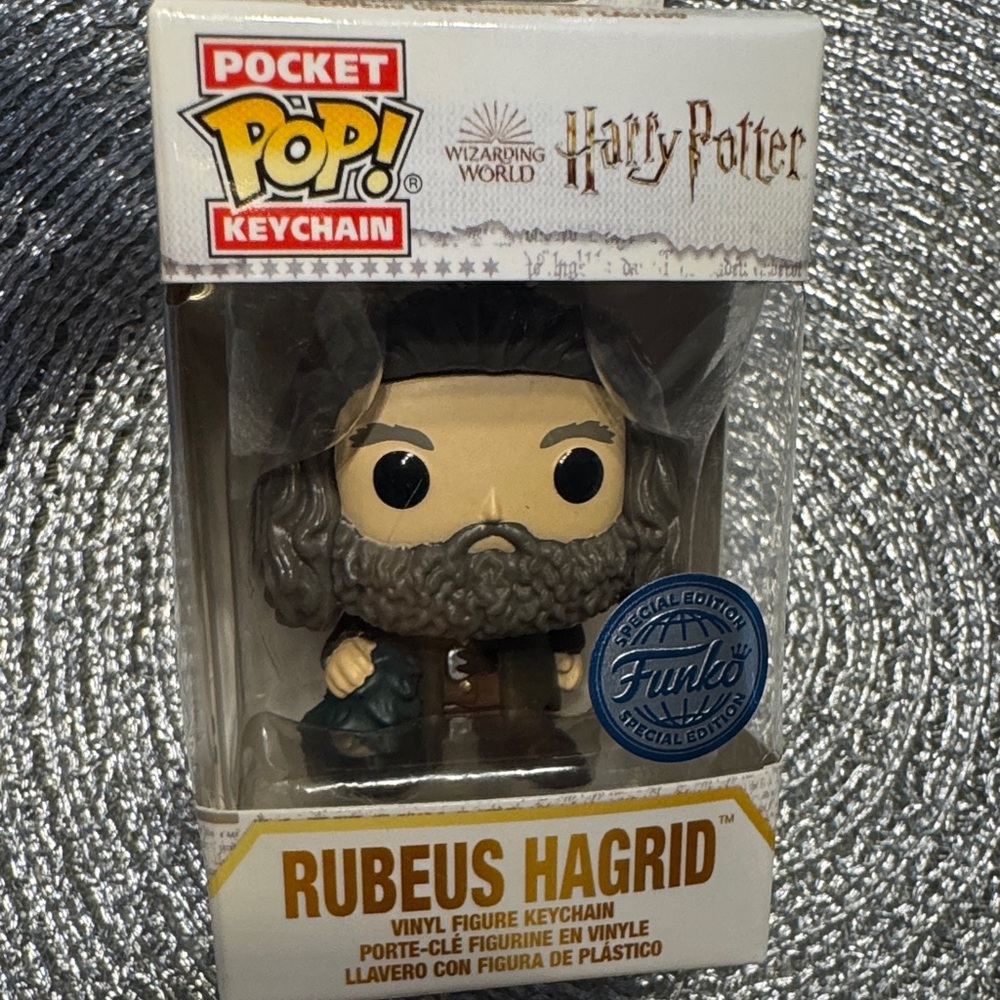 Funko Pocket Pop! Keychain Hagrid - Black and Brown New in Box
